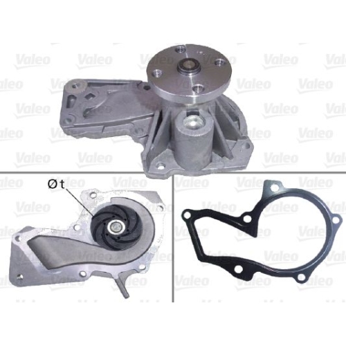 Wasserpumpe Motorkühlung Valeo 506893 für Ford