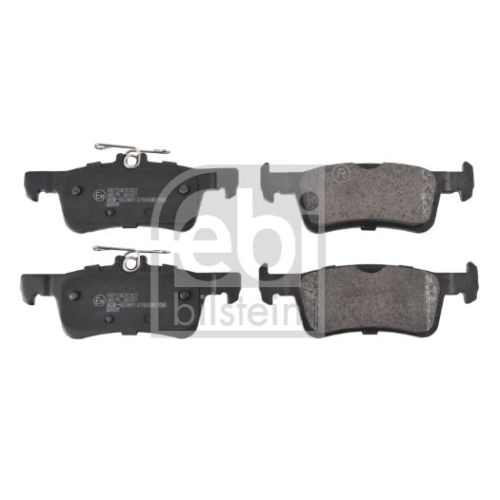 Bremsbelagsatz Scheibenbremse Febi Bilstein 116240 für Ford Peugeot Hinterachse