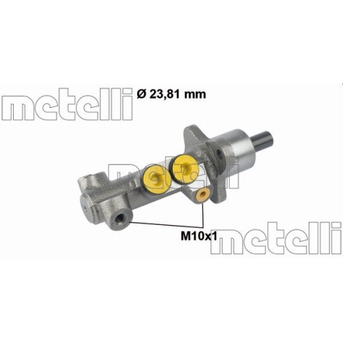 Hauptbremszylinder Metelli 05-0599 für Seat VW