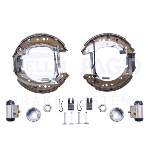 Bremsbackensatz Hella Pagid 8DB 355 004-741 Shoe Kit Pro für Citroën Peugeot