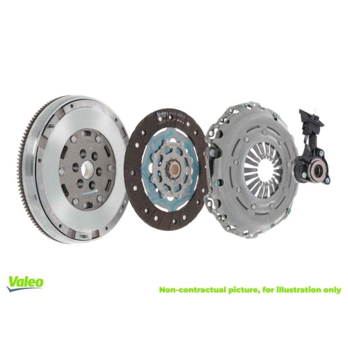 Kupplungssatz Valeo 837440 Fullpack Dmf (csc) With High Efficiency Clutch für