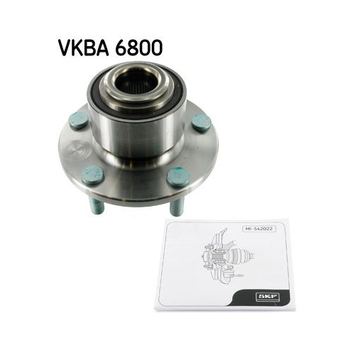 Radlagersatz Skf VKBA 6800 für Mazda Vorderachse