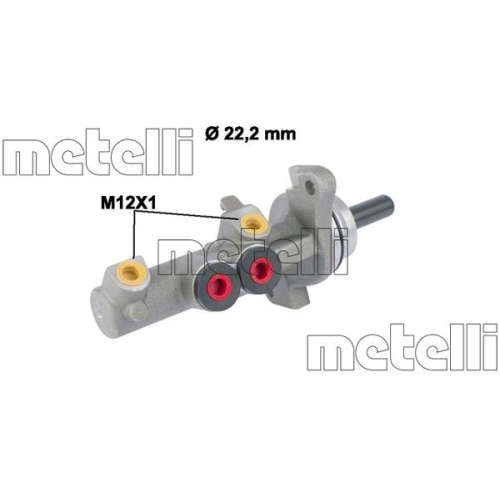 Hauptbremszylinder Metelli 05-0833 für VW