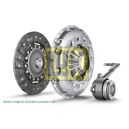 Clutch Kit Luk 620 2098 33 Luk Repset Pro for Opel Vauxhall