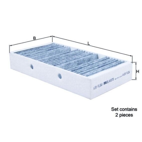 Filter Innenraumluft Mahle LAK 878/S für Mercedes Benz Mercedes Benz