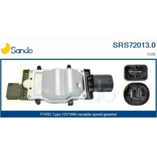 Vorwiderstand Elektromotor Kühlerlüfter Sando SRS72013.0 für Ford