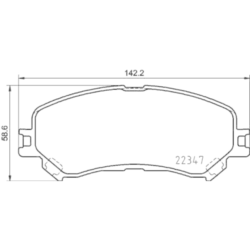 Bremsbelagsatz Scheibenbremse Brembo P68067 Prime Line für Renault Vorderachse