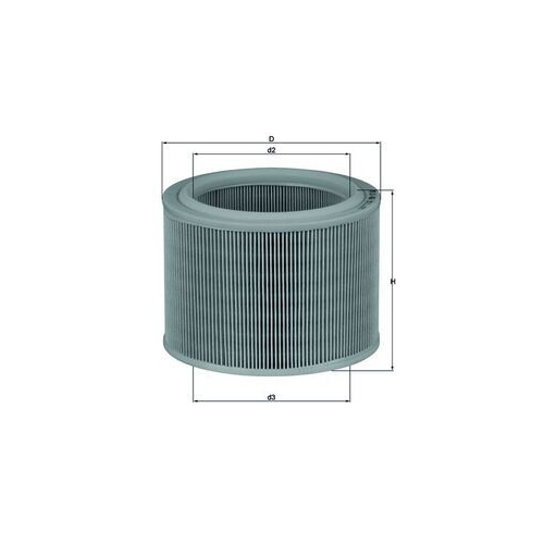 Luftfilter Mahle LX 486 für Citroën Ford Lada Peugeot General Motors