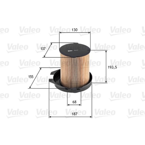 Luftfilter Valeo 585603 für Citroën Ford Peugeot Talbot