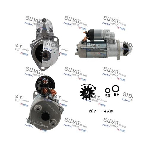 Starter Sidat S24BH0015 für Khd Steyr Kramer