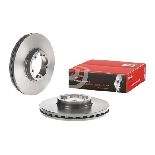 1X Brembo Bremsscheibe Vorderachse Prime Line - Uv Coated für Ford