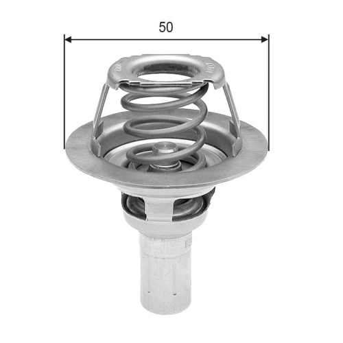 Thermostat Kühlmittel Gates TH23491G1 für Renault Standard Automobile