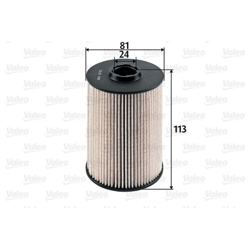 Kraftstofffilter Valeo 587928 für Ford Mitsubishi Scania Toyota Volvo