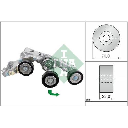 Riemenspanner Keilrippenriemen Ina 534 0338 10 für Mercedes Benz Mercedes Benz