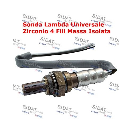 Lambdasonde Sidat 90054 für Alfa Romeo Audi Bmw Chrysler Citroën Daihatsu Dodge