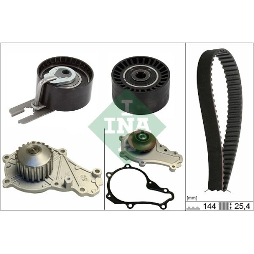 Wasserpumpe + Zahnriemensatz Ina 530 0615 30 für Mazda