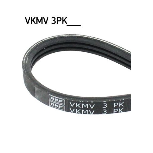 Keilrippenriemen Skf VKMV 3PK668 für Fiat