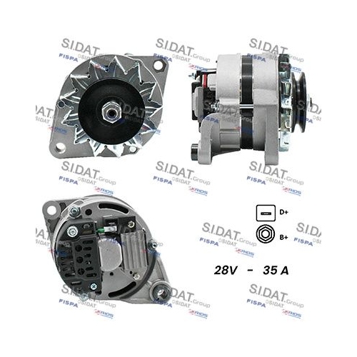 Generator Sidat A24MA0001A2 für Iveco