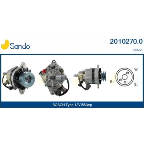 Generator Sando 2010270.0 für Nissan