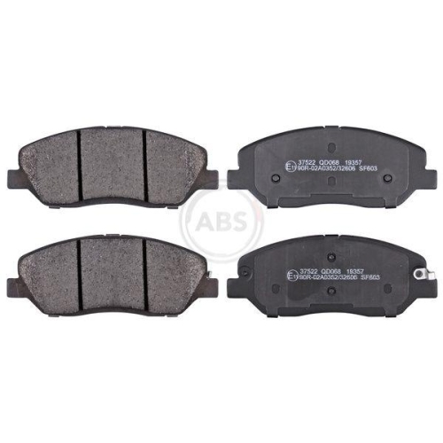 Kit Bremsbeläge vorne + hinten für HYUNDAI SANTA FE