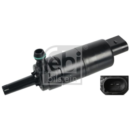 Waschwasserpumpe Scheibenreinigung Febi Bilstein 108945 für Opel Vauxhall