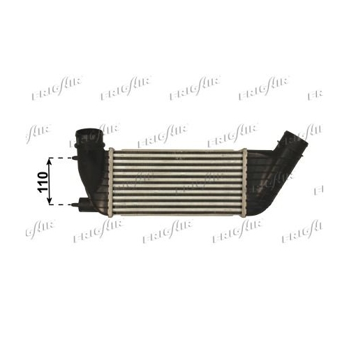 Ladeluftkühler Frigair 0704.3130 für Alfarome/fiat/lanci Citroën/peugeot