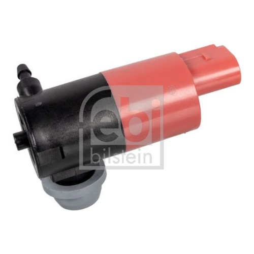 Waschwasserpumpe Scheibenreinigung Febi Bilstein 109291 für Toyota Hinten