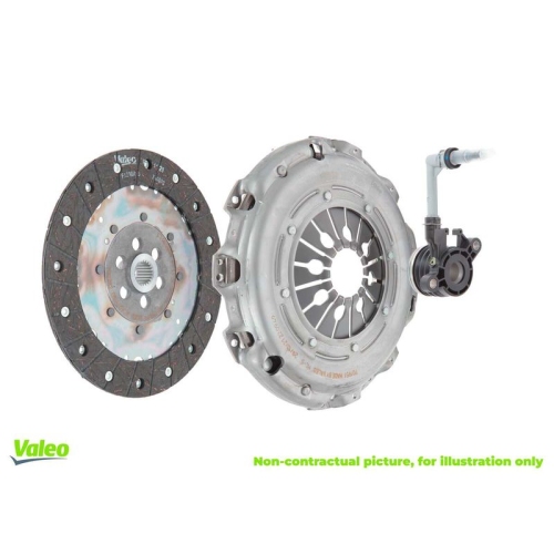 Kupplungssatz Valeo 834085 Kit3p (csc) With High Efficiency Clutch für Audi Seat