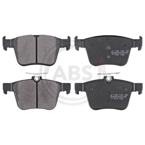 Bremsbelagsatz Scheibenbremse A.b.s. 37965 für Audi Seat Skoda VW Vag Cupra