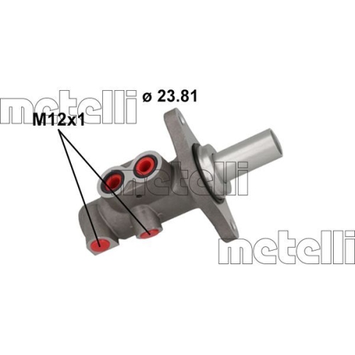 Hauptbremszylinder Metelli 05-1159 für Renault