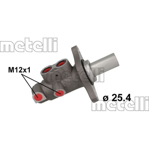 Hauptbremszylinder Metelli 05-1160 für Renault