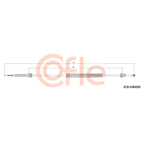 Seilzug Schaltgetriebe Cofle 2CB.VK010 für VW