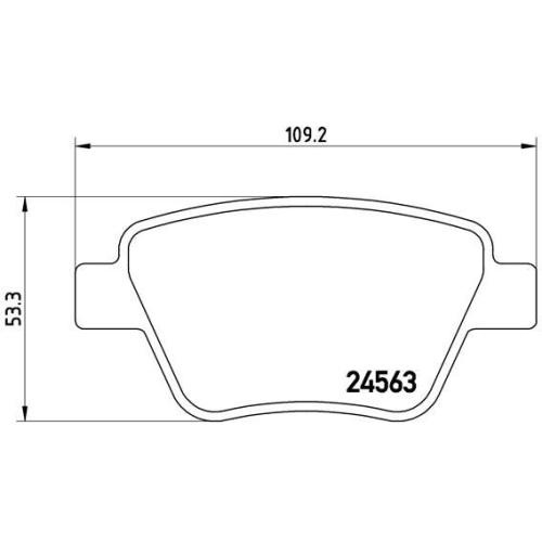 Brake Pad Set Disc Brake Brembo P85114 Prime Line for Audi Seat Skoda VW