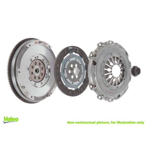 Kupplungssatz Valeo 837073 Fullpack Dmf With High Efficiency Clutch für Audi VW