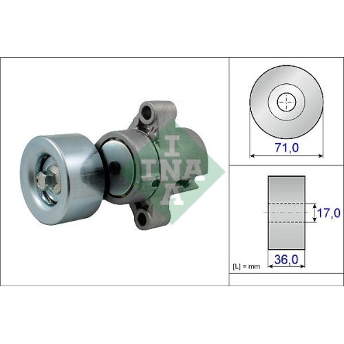 Riemenspanner Keilrippenriemen Ina 534 0453 10 für Mazda