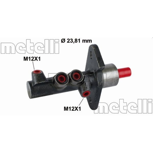 Hauptbremszylinder Metelli 05-0860 für Ford