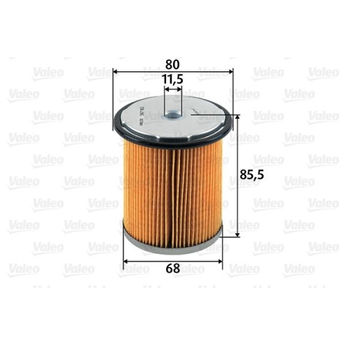 Fuel Filter Valeo 587912 for Citroën Fiat Ford Lancia Peugeot AC