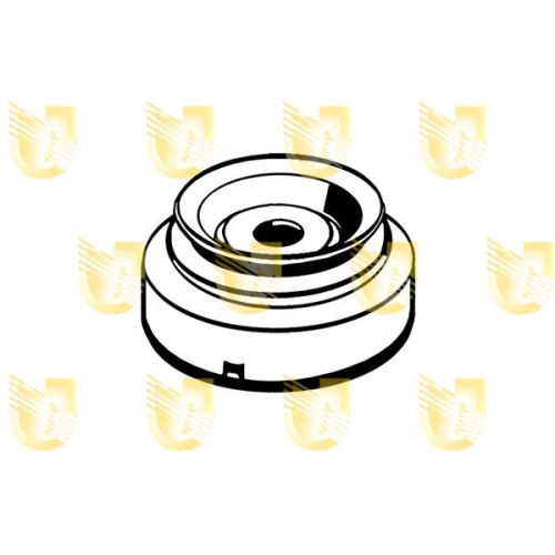 Federbeinstützlager Unigom 391143 für VW Vorderachse Links Vorderachse Rechts