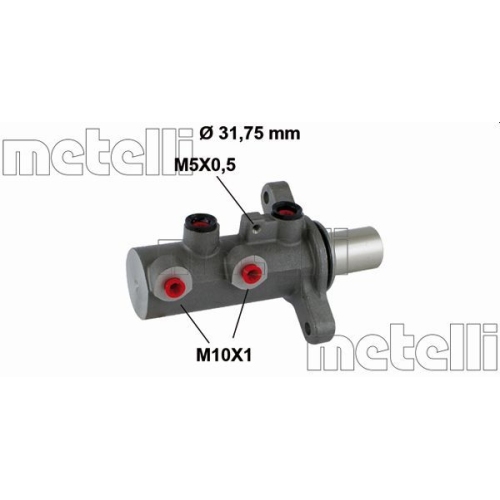 Hauptbremszylinder Metelli 05-0870 für Iveco