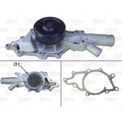 Wasserpumpe Motorkühlung Valeo 506831 für Mercedes Benz Mercedes Benz Bugatti