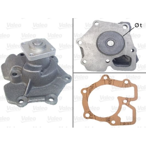 Wasserpumpe Motorkühlung Valeo 506155 für Ford Bugatti