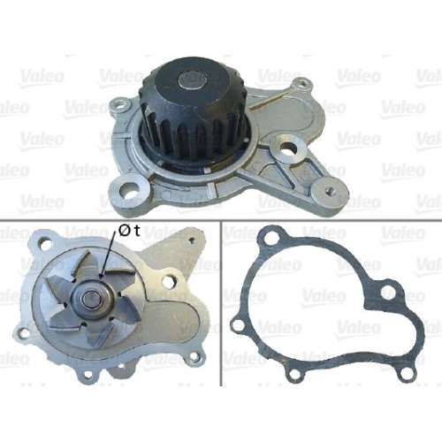 Wasserpumpe Motorkühlung Valeo 506814 für Hyundai Kia Bugatti