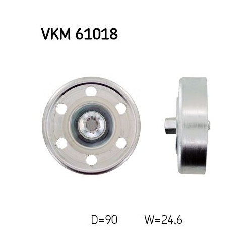 Umlenk /führungsrolle Keilrippenriemen Skf VKM 61018 für Toyota