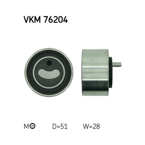 Spannrolle Zahnriemen Skf VKM 76204 für Suzuki