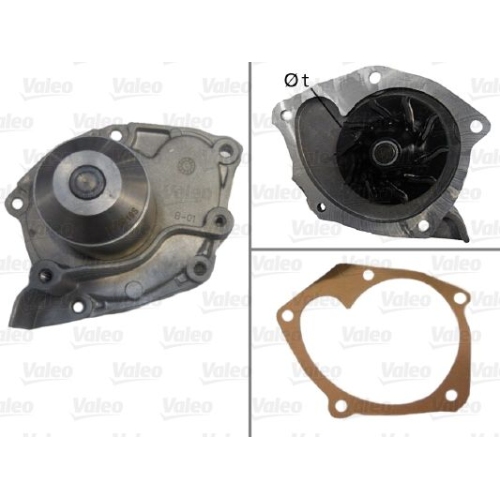 Wasserpumpe Motorkühlung Valeo 506725 für Nissan Renault Suzuki Bugatti