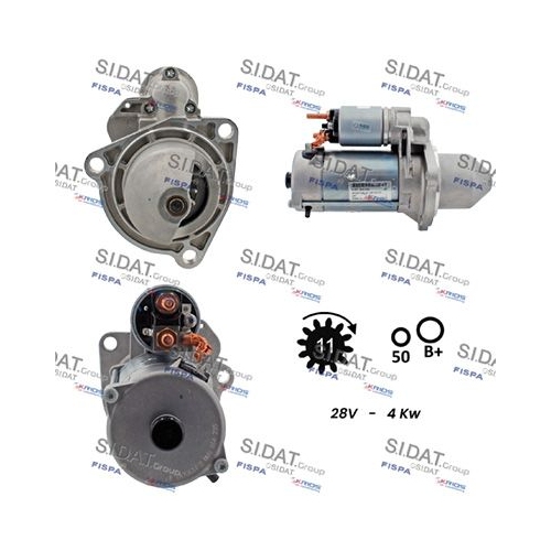 Starter Sidat S24BH0114 für Daf