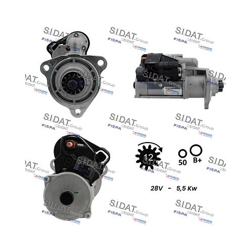 Starter Sidat S24BH0116 für Daf