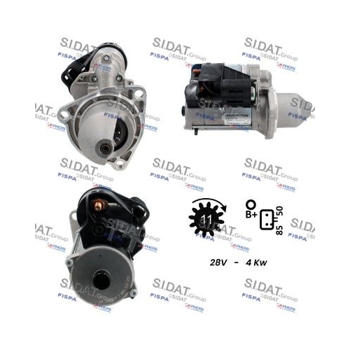 Starter Sidat S24BH0117 für Daf