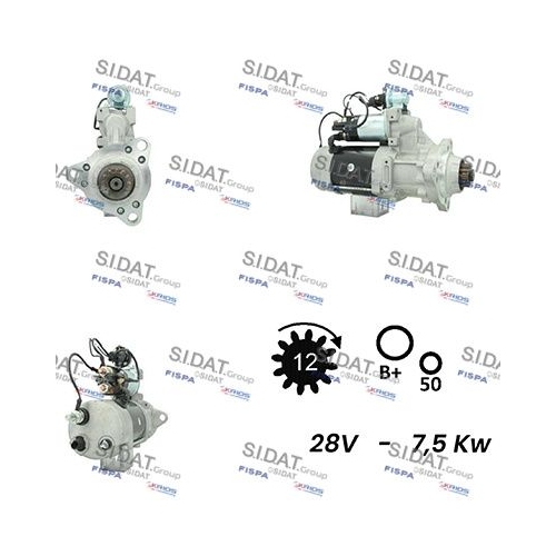 Starter Sidat S24DR0010 für Cummins