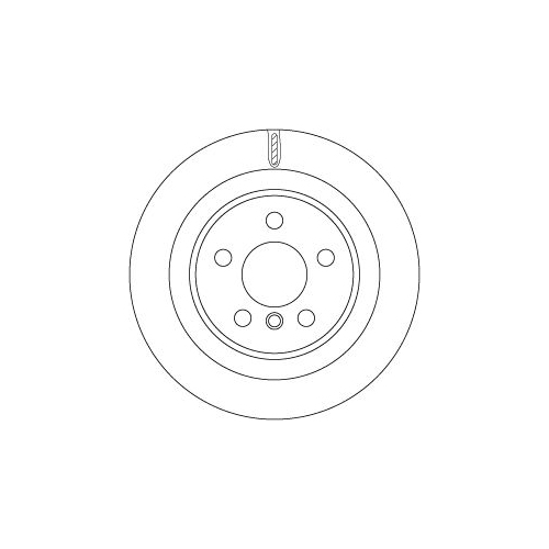 TRW 2X Bremsscheibe Hinterachse für Bmw Mini